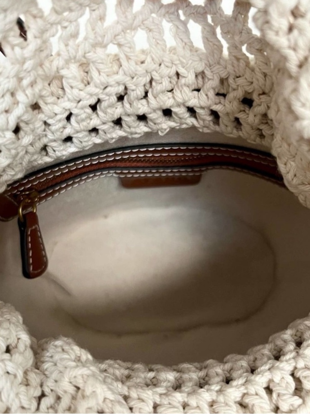 STAUD Anita Fruit Crochet Bucket Bag - Picture 13 of 13